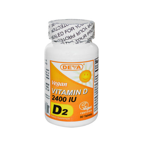 Deva Vegan Vitamin D 2400 IU (1x90 Tablets)