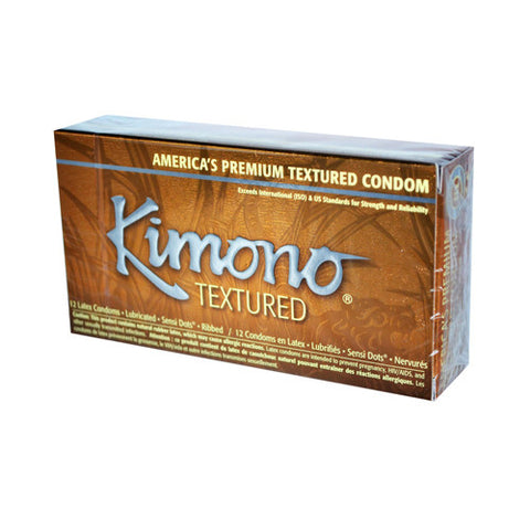 Mayer Laboratories Kimono Textured Condom (1x12 Condoms)