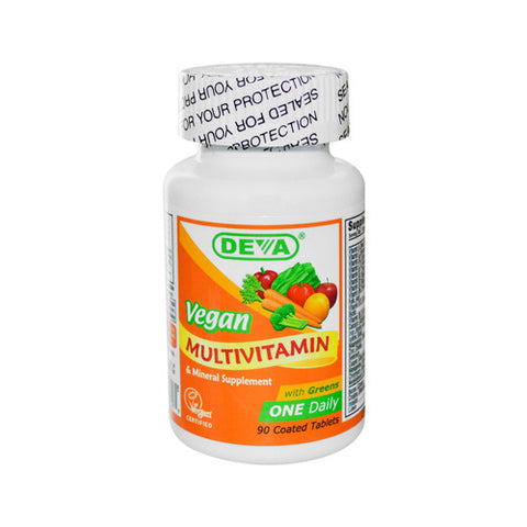 Deva Vegan Multivitamin and Mineral Supplement (1x90 Tablets)