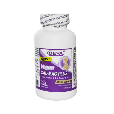 Deva Vegan Cal-Mag Plus (1x90 Tablets)