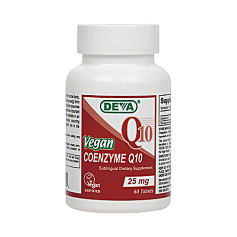 Deva Vegan Coenzyme Q10 25 mg (1x60 Tablets)