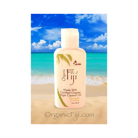 Organic Fiji Coconut Lotion Pineapple 3 Oz