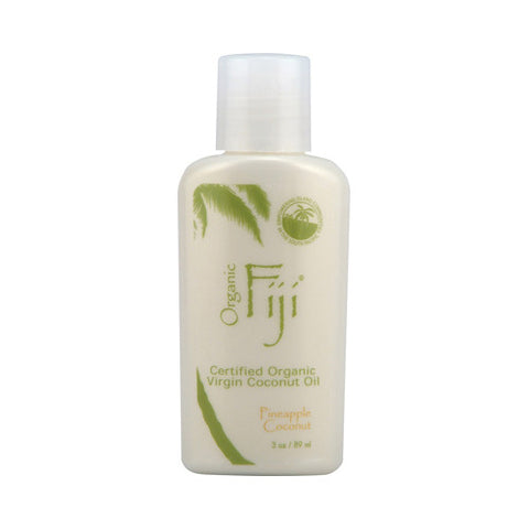 Organic Fiji Virgin Coconut Oil Pineapple 3 fl Oz