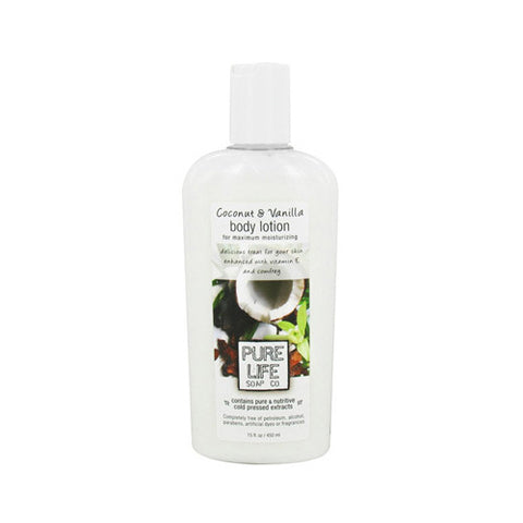 Pure Life Body Lotion Coconut and Vanilla (1x14.9 fl Oz)