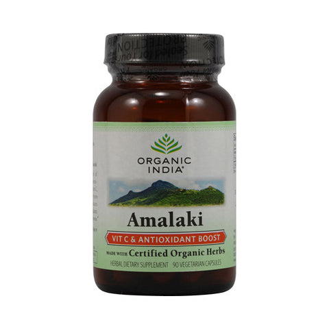 Organic India Amalaki Vitamin C and Antioxidant Boost (90 Veg Capsules)