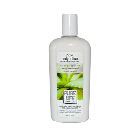 Pure Life Soap Aloe Body Lotion 14.9 Oz