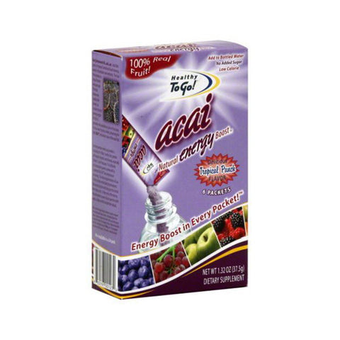 To Go Brands Acai Energy Boost Powder ( 1x6/1.32 Oz)