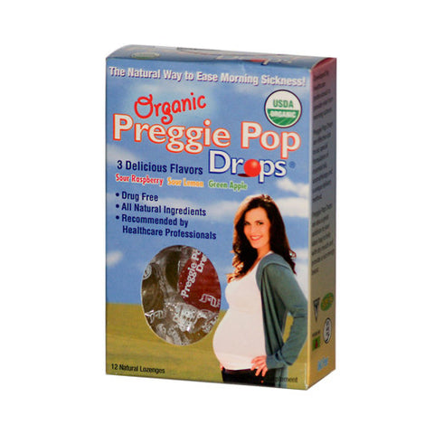 Three Lollies Organic Preggie Pop Drops 12 Drops