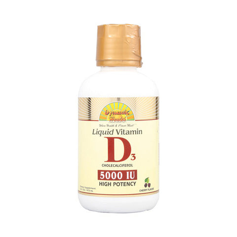 Dynamic Health Liquid Vitamin D3 Cherry (16 fl Oz)