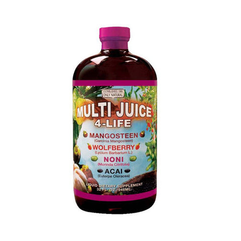 Only Natural Multi Juice 4 Life (1x32 Oz)