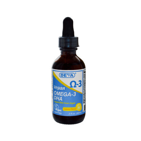 Deva Vegan Omega-3 DHA Lemon (1x2 fl Oz)