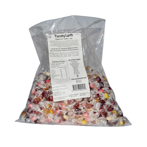 Yummy Earth Organic Assorted Drops (1x5 Lb)