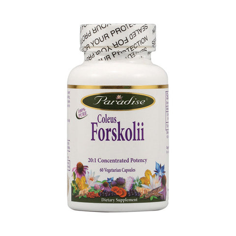 Paradise Herbs Coleus Forskolii (60 Veg Capsules)