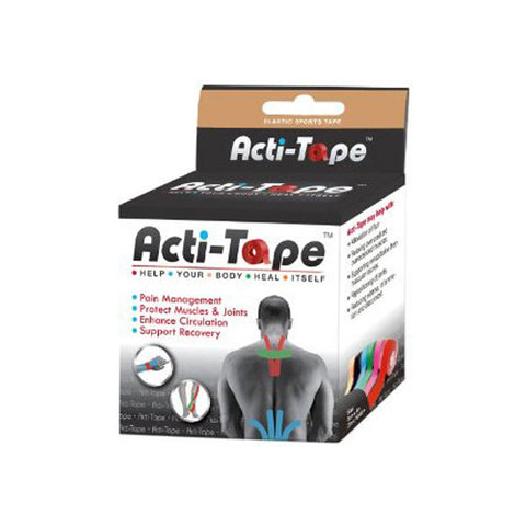 Nutriworks Acti-Tape Elastic Sports Tape Beige (1x2.6 Oz)