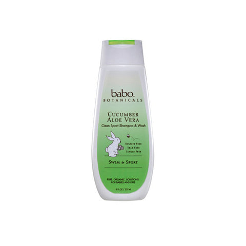 Babo Botanicals Shampoo and Wash Cucumber Aloe Vera (8 fl Oz)