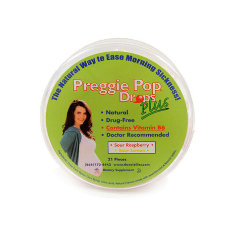 Three Lollies Preggie Drops Plus with Vitamin B6 (1x21 Count)