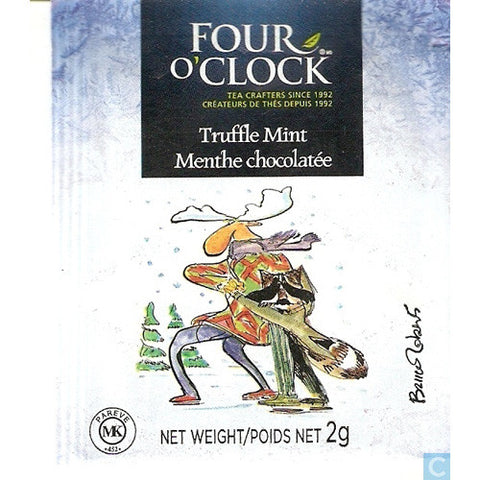 Four O'Clock Tea Herbal Truffle Mint (6x16 Tea Bags)