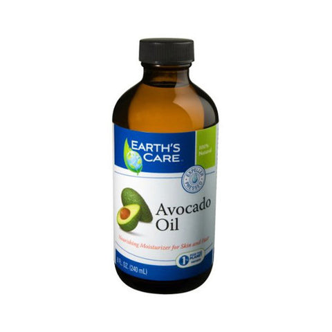 Earth's Care 100% Pure and Natural Avocado Oil (8 fl Oz)