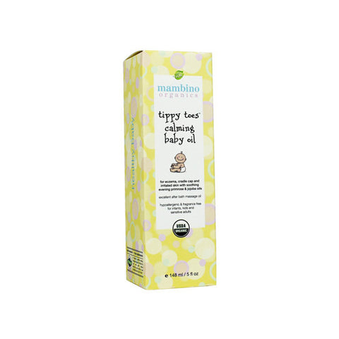 Mambino Organics Tippy Toes Organic Baby Oil 5 fl Oz