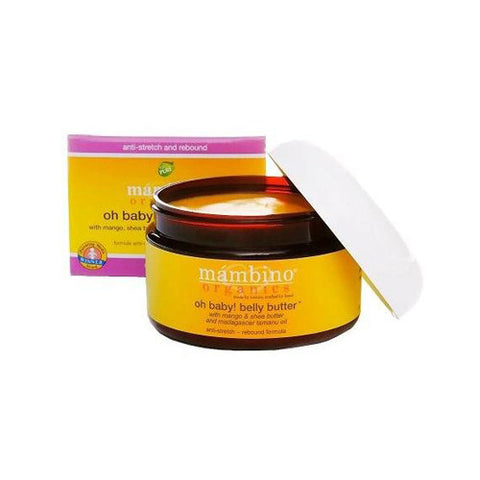 Mambino Organics Oh Baby! Belly Butter 4 Oz