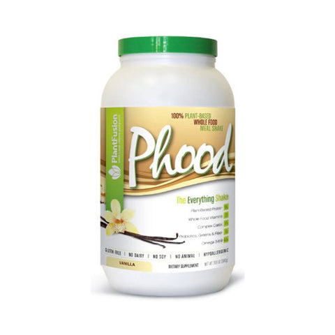 Plantfusion Phood Shake Vanilla Powder 31.8 Oz