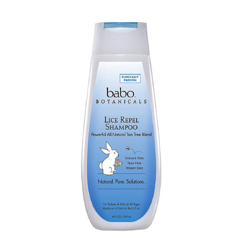 Babo Botanicals Shampoo Lice Repel Rosemary Mint and Tea Tree (1x8 Oz)