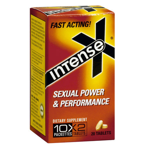 Real Health IntenseX Sexual Energy Booster (20 Tablets)