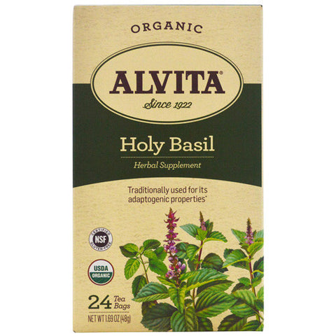 Alvita Tea Organic Holy Basil Herbal (1x24 Bags)