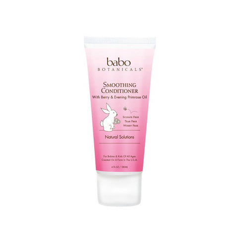 Babo Botanicals Detangling Conditioner Instantly Smooth Berry Primrose 6 Oz