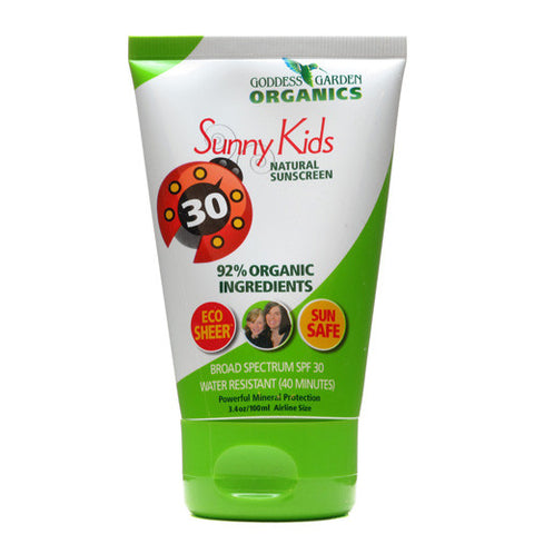 Goddess Garden Sunscreen Organic Sunny Kids SPF 30 (3.4 fl Oz)