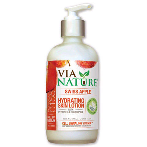 Via Nature Lotion Hydrating Swiss Apple (8 fl Oz)