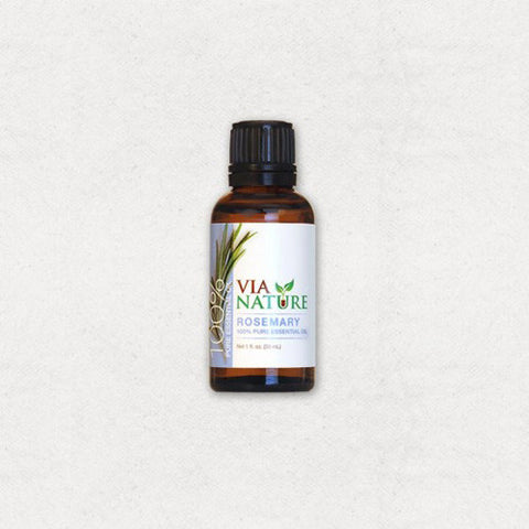 Via Nature Essential Oil 100% Pure Rosemary Single (1x1 fl Oz)