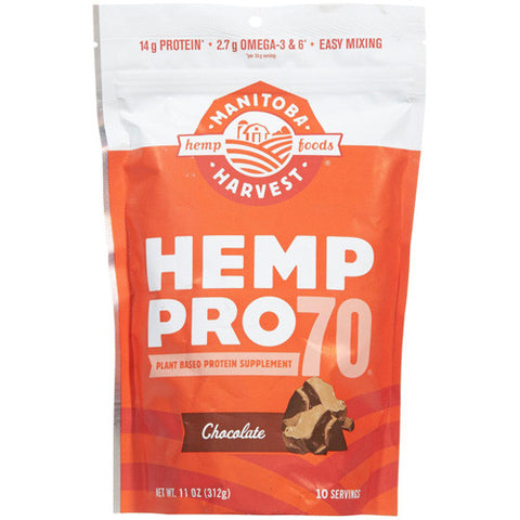 Manitoba Harvest Hemp Pro 70 Chocolate 11 Oz