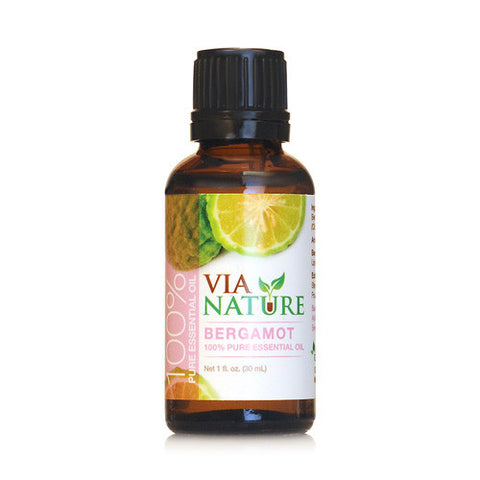 Via Nature Essential Oil 100% Pure Bergamot (1x1 fl Oz)