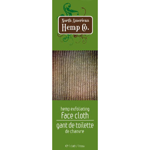 North American Hemp Face Cloth (1 Count)