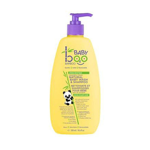 Boo Bamboo Baby Wash and Shampoo Unscented (1x18.6 fl Oz)