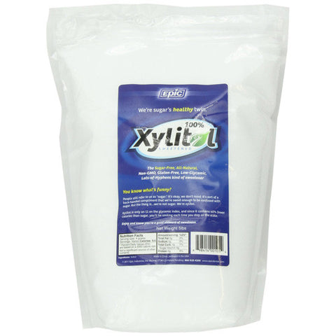 Epic Dental Sweetener 100% Xylitol Pouch (5 Lb)