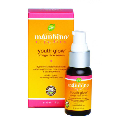 Mambino Organics Face Serum Youth Glow Omega 1 fl Oz