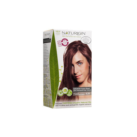 Naturigin Hair Colour Permanent Medium Copper Blonde (1 Count)