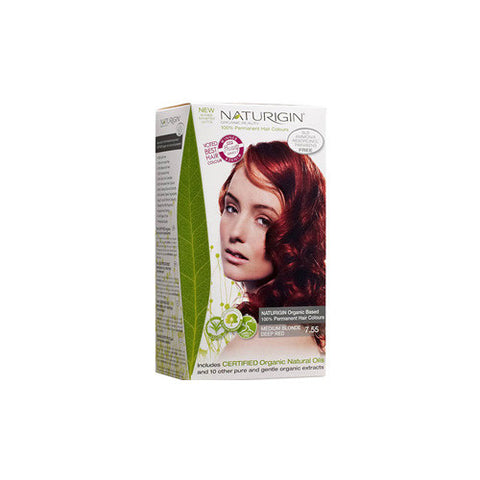 Naturigin Hair Colour Permanent Medium Blonde Deep Red (1 Count)