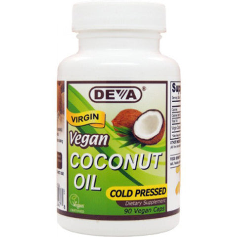 Devan Vegan Vitamins Coconut Oil Vegan (90 Veg Capsules)