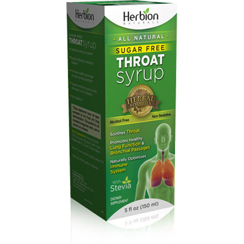 Herbion Naturals Throat Syrup Sugar Free (1x5 fl Oz)