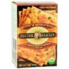 Dr. Kracker Pumpkin Cheddar Bag In Box Crackers (6x6 Oz)