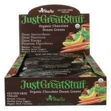 Betty Lou's Just Great Stuff Chocolate Dream Greens Bar (12x1.5 Oz)