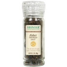 Frontier Natural Products Alder Smoke Salt,Grinder (6x3.2 Oz)