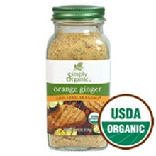 Simply Organic Orange Ginger Seasoning (6x4.24 Oz)