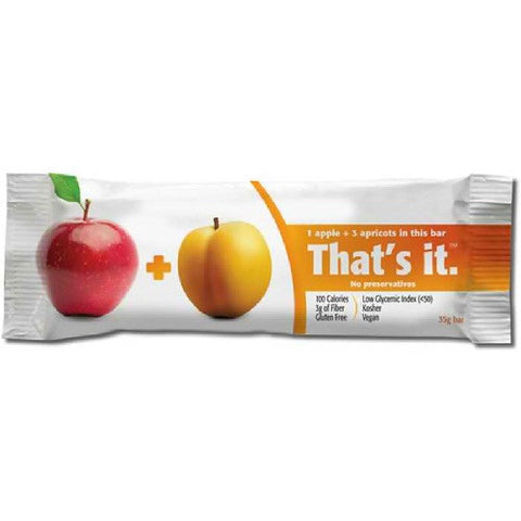 That's It Apple Apricot Fruit Bar (12x1.2 Oz)