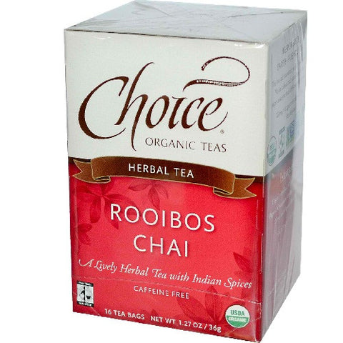 Choice Organic Teas Rooibos Chai (6x16 Bag)