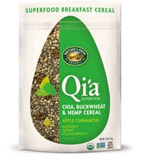 Nature's Path Qi'a Superfood Apple Cinnamon Chia, Buckwheat & Hemp Cereal (10x7.94 Oz)