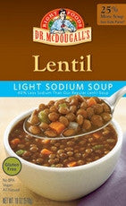 Dr. McDougall's Lentil Vegetable Soup (6x18 Oz)